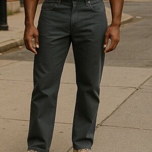 Carhartt Rugged Flex Rigby 5 Pocket Cargo Jean Size 38x30 Relaxed Fit Gray New